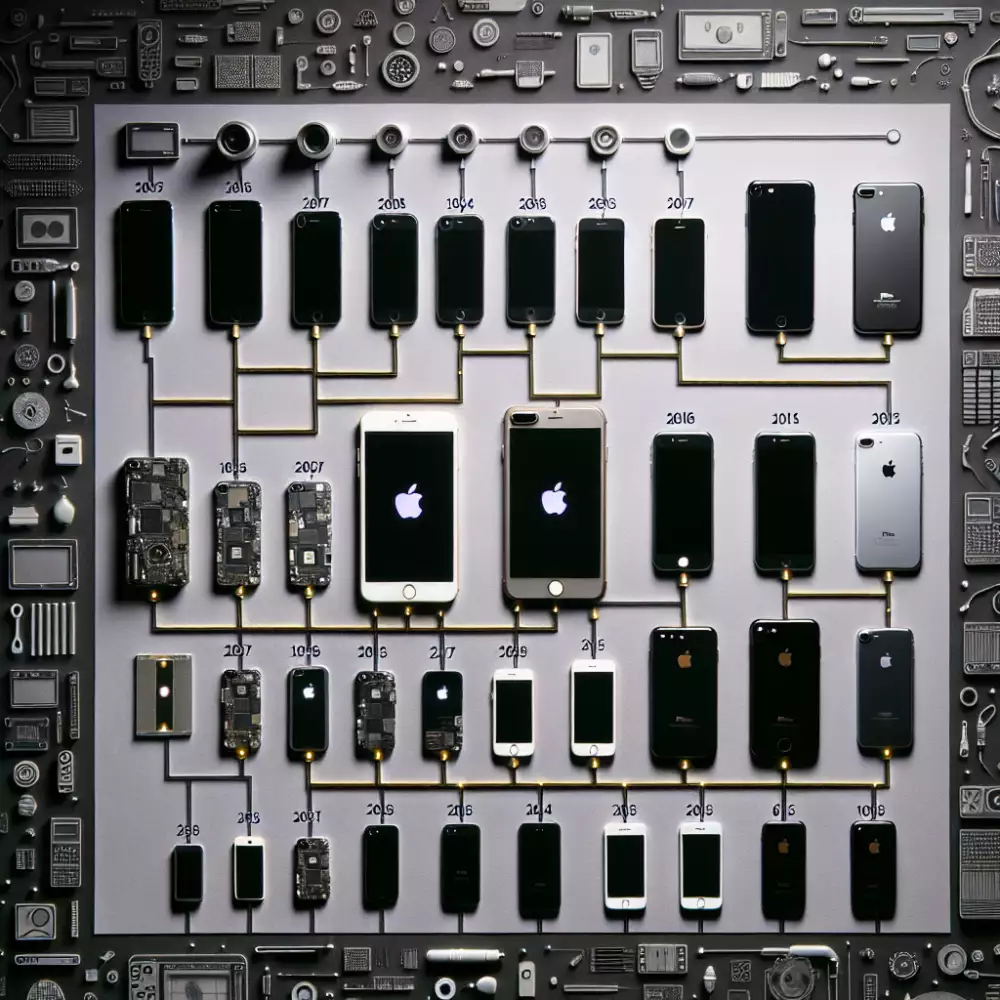 iphony podle roku