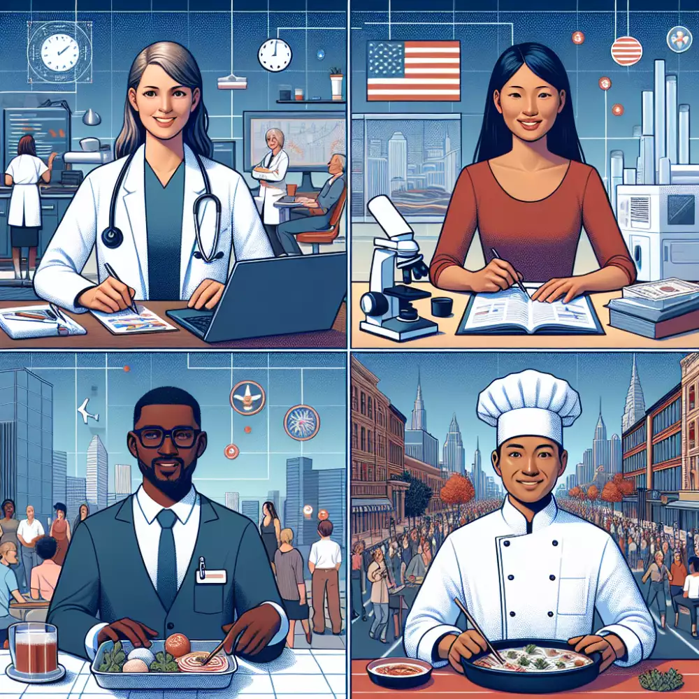 práce v usa s ubytováním