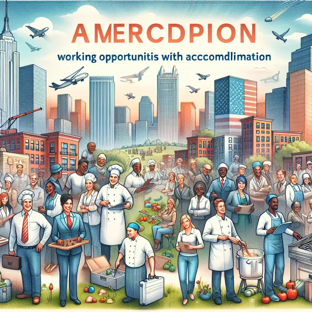 práce v usa s ubytováním